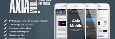 Axia觸控行動手機 – 公司企業觸控行動手機 | WordPress & HTML5