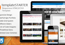 templateSTARTER -響應HTML5 / CSS3模板