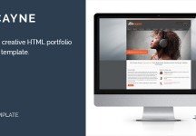比斯坎灣——現代商業的HTML模板
