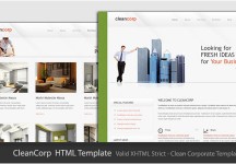 Cleancorp -公司業務HTML模板