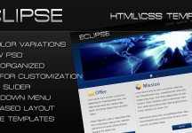Eclipse – HTML / CSS模板