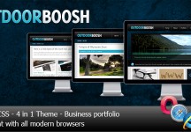 OutdoorBoosh -溢價專業HTML主題