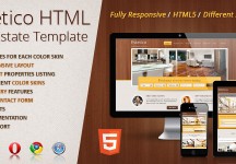 Estetico房地產HTML模板