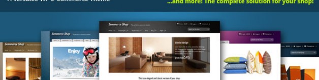 Sommerce Shop – A Versatile E-commerce 網站版型主題
