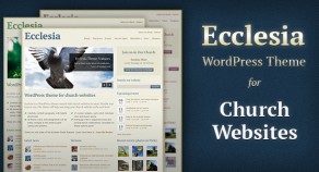 教堂,教堂的WordPress主題網站