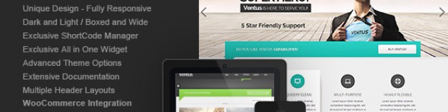 Ventus——獨特的多功能WordPress主題