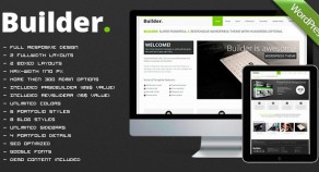 BUILDER – 響應式技術多用途 網站版型主題