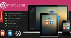 Mediastar——創造性的WordPress主題投資組合