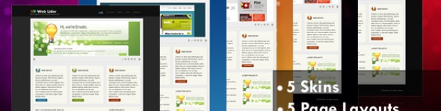 WebLider——簡單而優雅的商業網站Templa