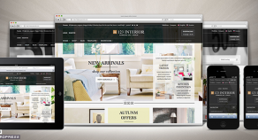 123Interior eCommerce WordPress 網站版型主題