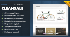 CleanSale – WordPress eCommerce 網站版型主題