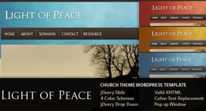和平之光——WordPress模板