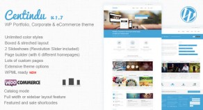 Centindu 產品作品展示 & Shop WordPress 網站版型主題