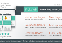 Fruity WordPress | 響應式技術WordPress 網站版型主題