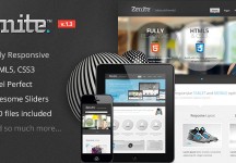 Zenite -響應HTML5模板