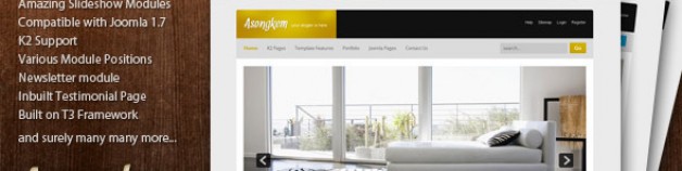 Asongkem Joomla模板——溢價