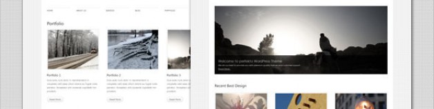 Perfekto Joomla模板,簡約的組合