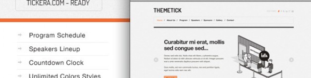 Themetick -事件管理WordPress主題