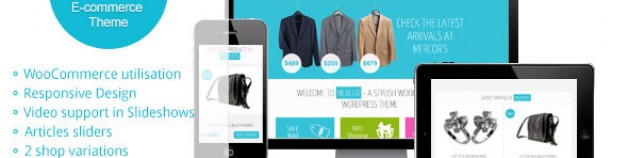 Mercor – 響應式技術WordPress WooCommerce 網站版型主題
