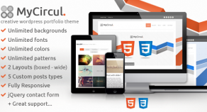 MyCircul——創造性的WordPress主題投資組合
