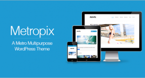 MetroPix -響應的多用途的WordPress主題