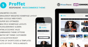 Proffet – 響應式技術WooCommerce 網站版型主題