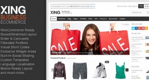 Xing – 企業商務 / ecommerce WordPress 網站版型主題