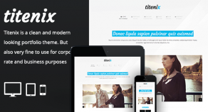 Titenix -響應組合商業主題