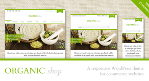 Organic Shop – 響應式技術WooCommerce 網站版型主題