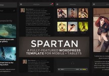 Spartan: A Fully-featured 網站版型主題 for 觸控行動手機+平版電腦s