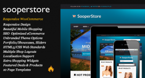 Sooperstore – 響應式技術WooCommerce 網站版型主題