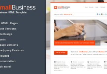 小企業——業務HTML模板