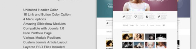 Panekah——創造性的Joomla模板1.6