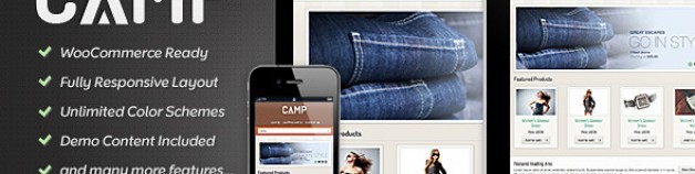 Camp – 響應式技術eCommerce 網站版型主題