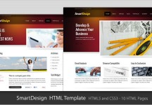 SmartDesign——現代企業的HTML模板