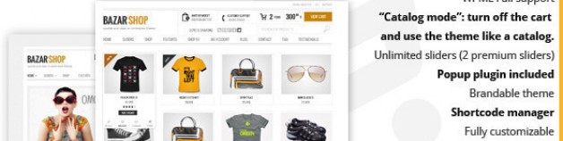 Bazar Shop – 多用途 e-Commerce 網站版型主題