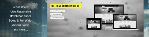 Maxon多功能Joomla模板