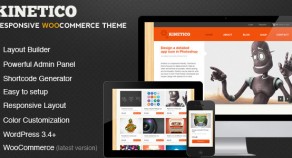 Kinetico – 響應式技術WordPress E-Commerce