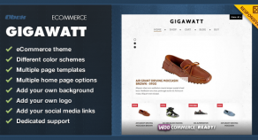 Gigawatt – eCommerce WordPress 網站版型主題