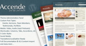 Accende – WordPress教會主題