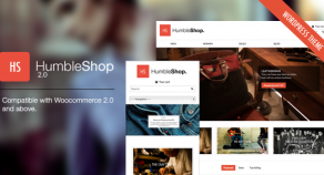 HumbleShop – Minimal WordPress eCommerce 網站版型主題