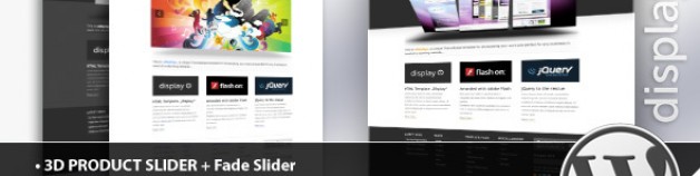 Display 3 in 1 – 企業商務 & 產品作品展示 WordPress