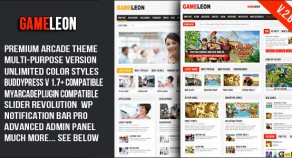 Gameleon – WordPress商場主題