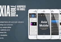 Axia觸控行動手機 – 公司企業觸控行動手機 | WordPress & HTML5