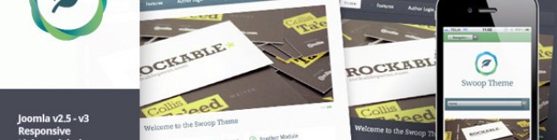 俯沖-響應Joomla模板