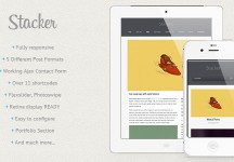 Stacker – 響應式技術WordPress 網站版型主題