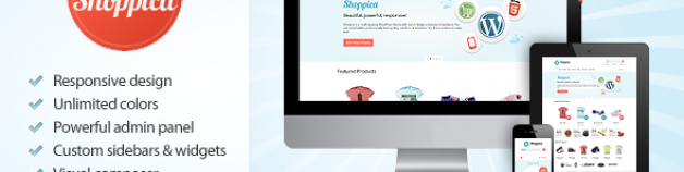 Shoppica – 響應式技術E-commerce WordPress 網站版型主題