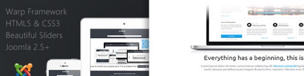 盧卡::響應逐浪模板