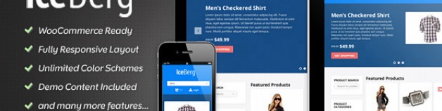 Iceberg – eCommerce 網站版型主題