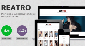 Reatro 多用途 WooCommerce WordPress 網站版型主題